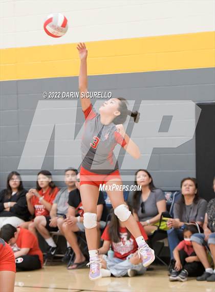 Thumbnail 1 in Monument Valley vs Maricopa (Epic Tourneys Volleyball Invite) photogallery.
