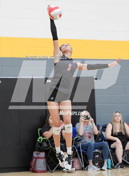 Thumbnail 1 in Monument Valley vs Maricopa (Epic Tourneys Volleyball Invite) photogallery.
