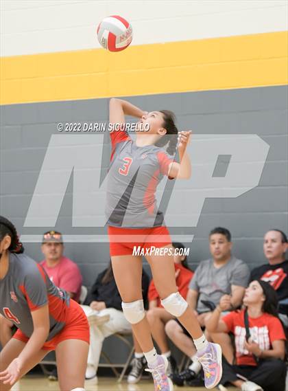 Thumbnail 1 in Monument Valley vs Maricopa (Epic Tourneys Volleyball Invite) photogallery.