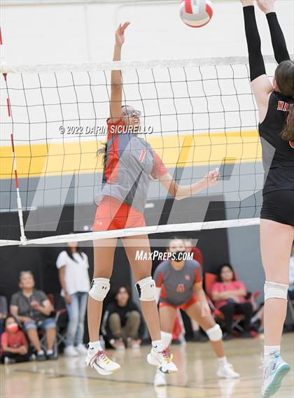 Thumbnail 2 in Monument Valley vs Maricopa (Epic Tourneys Volleyball Invite) photogallery.