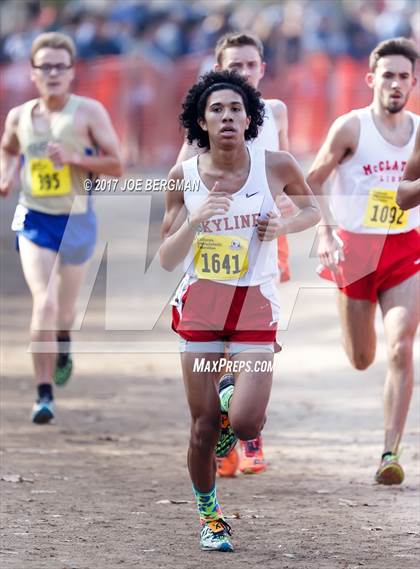 Thumbnail 3 in CIF State Cross Country Championships (Boys D1 Race) photogallery.