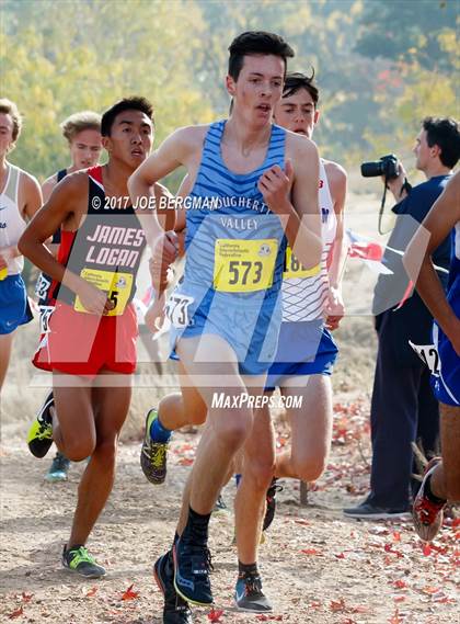 Thumbnail 2 in CIF State Cross Country Championships (Boys D1 Race) photogallery.