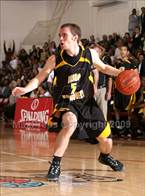 Bishop Montgomery senior Michael Panaggio (5) made a 3-point buzzer-beater to win regional.