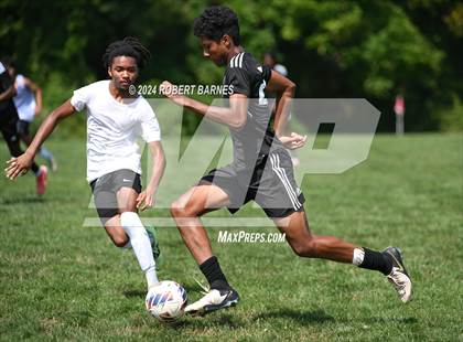 Thumbnail 3 in Irvington @ Burlington Township (Scrimmage) photogallery.