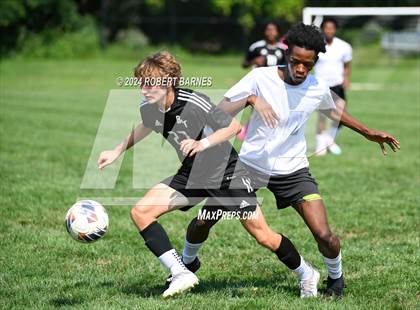 Thumbnail 2 in Irvington @ Burlington Township (Scrimmage) photogallery.