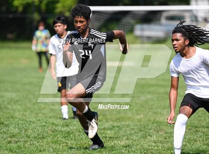 Thumbnail 3 in Irvington @ Burlington Township (Scrimmage) photogallery.
