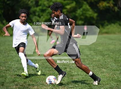 Thumbnail 2 in Irvington @ Burlington Township (Scrimmage) photogallery.