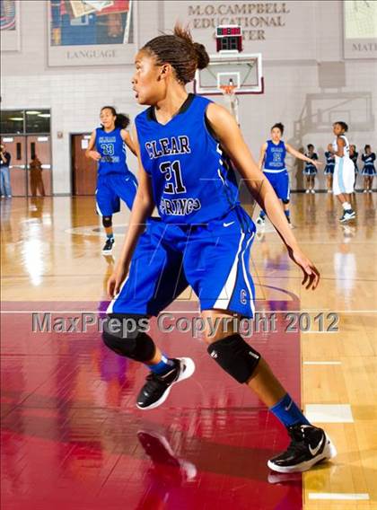 Thumbnail 2 in Alief Elsik vs. Clear Springs (UIL 5A Region 3 Semifinal) photogallery.