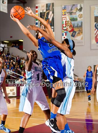 Thumbnail 2 in Alief Elsik vs. Clear Springs (UIL 5A Region 3 Semifinal) photogallery.