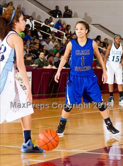 Thumbnail 1 in Alief Elsik vs. Clear Springs (UIL 5A Region 3 Semifinal) photogallery.