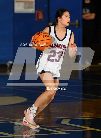 Thumbnail 2 in Maranatha vs Flintridge Sacred Heart Academy  (San Marino Tournament) photogallery.