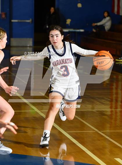 Thumbnail 1 in Maranatha vs Flintridge Sacred Heart Academy  (San Marino Tournament) photogallery.
