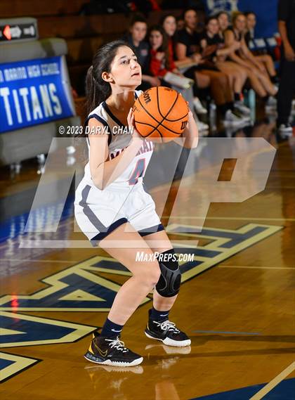 Thumbnail 1 in Maranatha vs Flintridge Sacred Heart Academy  (San Marino Tournament) photogallery.