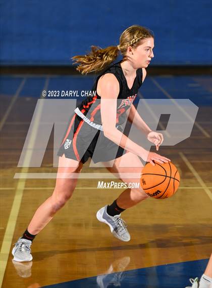 Thumbnail 1 in Maranatha vs Flintridge Sacred Heart Academy  (San Marino Tournament) photogallery.