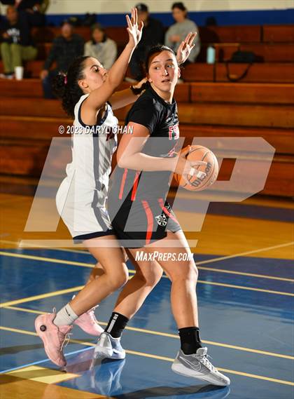 Thumbnail 3 in Maranatha vs Flintridge Sacred Heart Academy  (San Marino Tournament) photogallery.