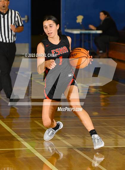 Thumbnail 2 in Maranatha vs Flintridge Sacred Heart Academy  (San Marino Tournament) photogallery.