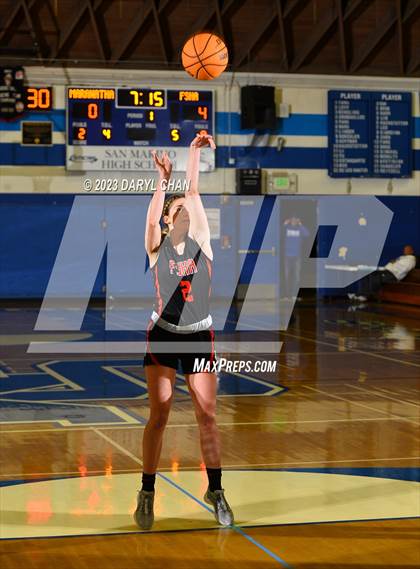 Thumbnail 3 in Maranatha vs Flintridge Sacred Heart Academy  (San Marino Tournament) photogallery.