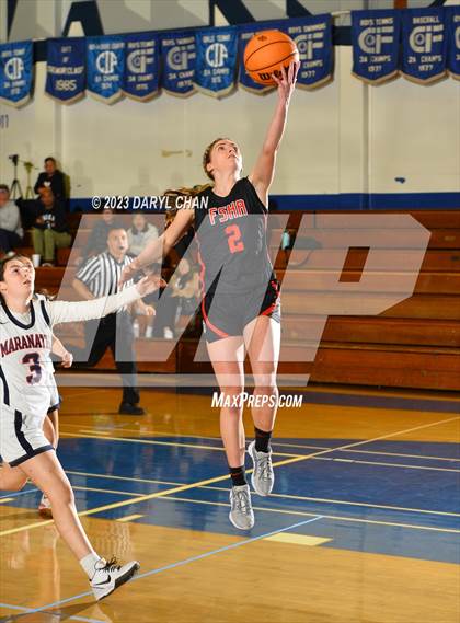 Thumbnail 3 in Maranatha vs Flintridge Sacred Heart Academy  (San Marino Tournament) photogallery.