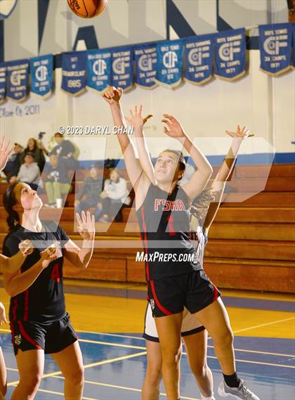 Thumbnail 2 in Maranatha vs Flintridge Sacred Heart Academy  (San Marino Tournament) photogallery.
