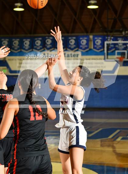 Thumbnail 3 in Maranatha vs Flintridge Sacred Heart Academy  (San Marino Tournament) photogallery.