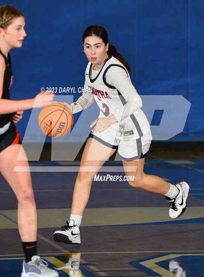 Thumbnail 1 in Maranatha vs Flintridge Sacred Heart Academy  (San Marino Tournament) photogallery.