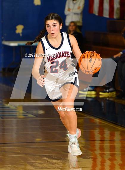 Thumbnail 1 in Maranatha vs Flintridge Sacred Heart Academy  (San Marino Tournament) photogallery.