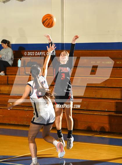 Thumbnail 1 in Maranatha vs Flintridge Sacred Heart Academy  (San Marino Tournament) photogallery.
