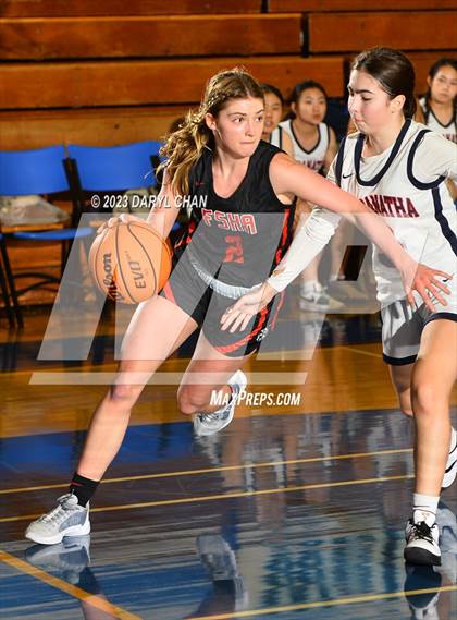 Thumbnail 3 in Maranatha vs Flintridge Sacred Heart Academy  (San Marino Tournament) photogallery.