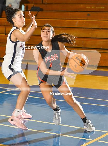 Thumbnail 1 in Maranatha vs Flintridge Sacred Heart Academy  (San Marino Tournament) photogallery.