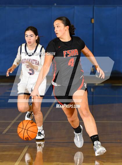 Thumbnail 2 in Maranatha vs Flintridge Sacred Heart Academy  (San Marino Tournament) photogallery.