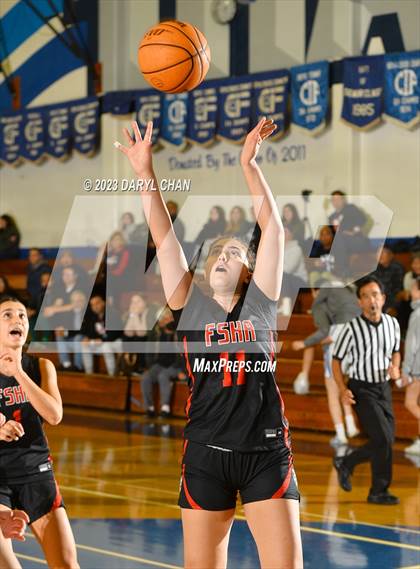 Thumbnail 1 in Maranatha vs Flintridge Sacred Heart Academy  (San Marino Tournament) photogallery.