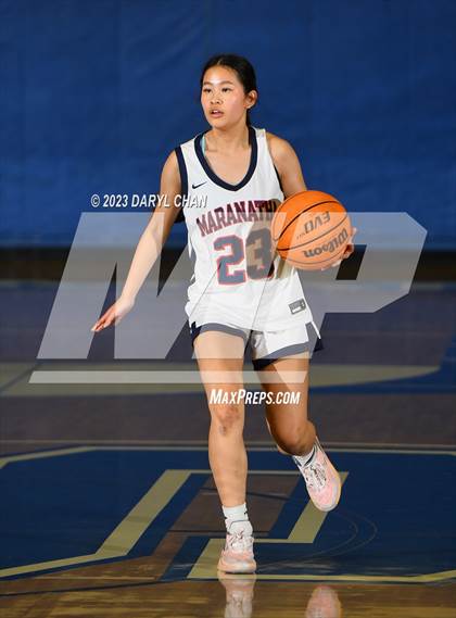 Thumbnail 1 in Maranatha vs Flintridge Sacred Heart Academy  (San Marino Tournament) photogallery.