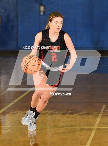 Thumbnail 1 in Maranatha vs Flintridge Sacred Heart Academy  (San Marino Tournament) photogallery.