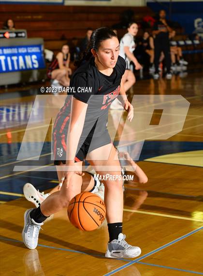Thumbnail 2 in Maranatha vs Flintridge Sacred Heart Academy  (San Marino Tournament) photogallery.