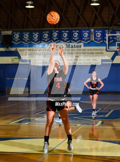 Thumbnail 3 in Maranatha vs Flintridge Sacred Heart Academy  (San Marino Tournament) photogallery.