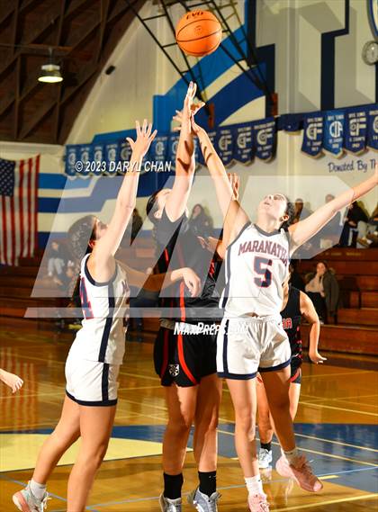 Thumbnail 3 in Maranatha vs Flintridge Sacred Heart Academy  (San Marino Tournament) photogallery.