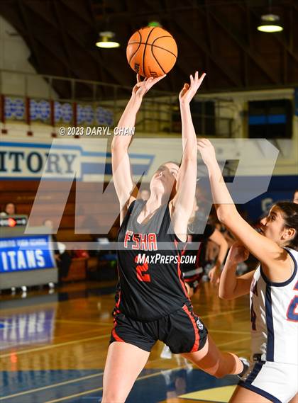 Thumbnail 1 in Maranatha vs Flintridge Sacred Heart Academy  (San Marino Tournament) photogallery.