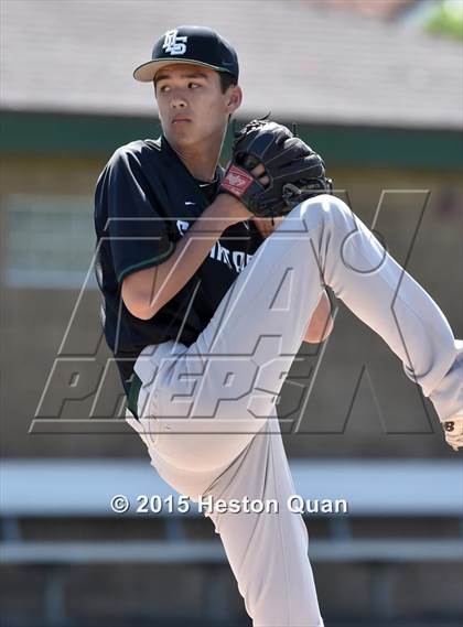 Thumbnail 1 in Santa Margarita vs. De La Salle (Anderson Bat National Classic) photogallery.