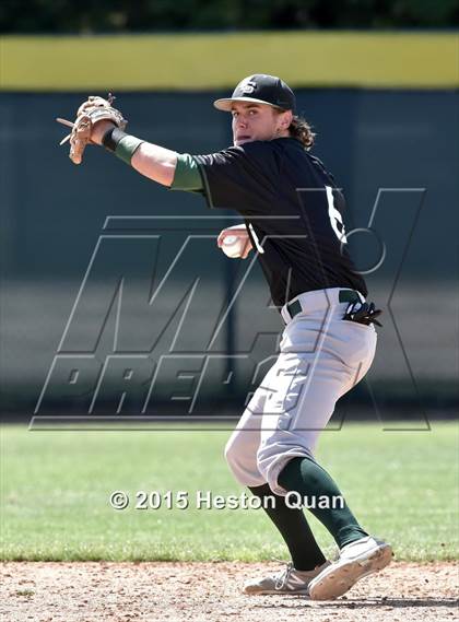 Thumbnail 3 in Santa Margarita vs. De La Salle (Anderson Bat National Classic) photogallery.