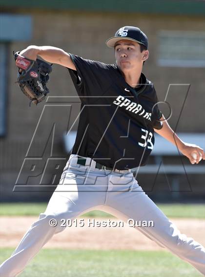 Thumbnail 2 in Santa Margarita vs. De La Salle (Anderson Bat National Classic) photogallery.