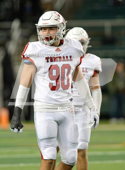 Thumbnail 2 in Guyer vs. Tomball (UIL 6A DII Semifinal) photogallery.