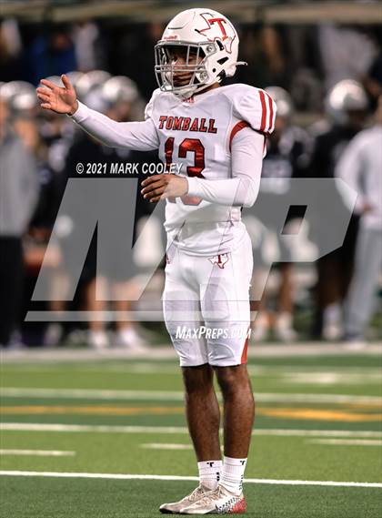 Thumbnail 1 in Guyer vs. Tomball (UIL 6A DII Semifinal) photogallery.