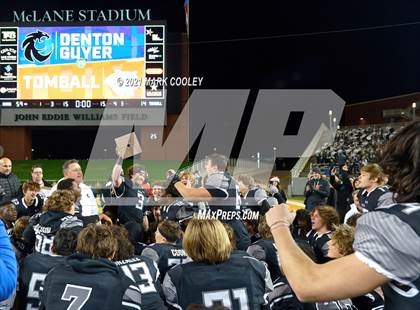Thumbnail 3 in Guyer vs. Tomball (UIL 6A DII Semifinal) photogallery.