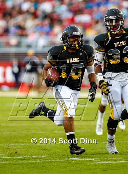 Thumbnail 2 in Wilcox vs. Santa Clara @ Levi's Stadium photogallery.