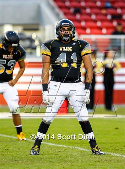 Thumbnail 2 in Wilcox vs. Santa Clara @ Levi's Stadium photogallery.