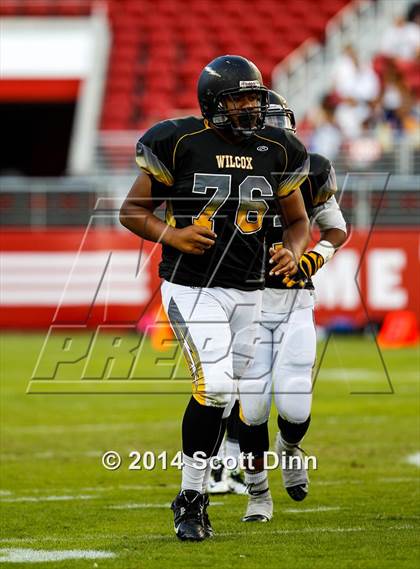 Thumbnail 1 in Wilcox vs. Santa Clara @ Levi's Stadium photogallery.