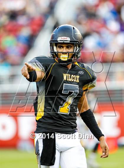 Thumbnail 2 in Wilcox vs. Santa Clara @ Levi's Stadium photogallery.