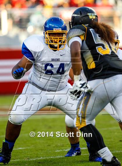 Thumbnail 3 in Wilcox vs. Santa Clara @ Levi's Stadium photogallery.