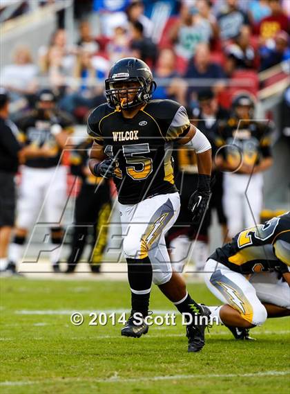 Thumbnail 2 in Wilcox vs. Santa Clara @ Levi's Stadium photogallery.