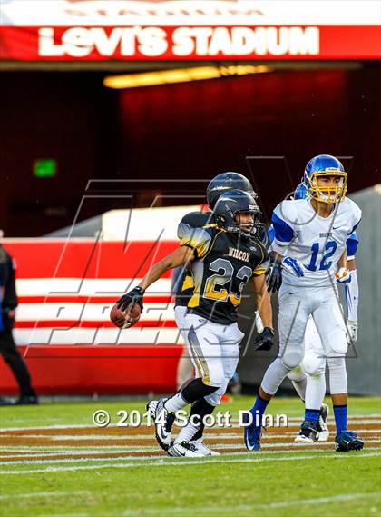 Thumbnail 2 in Wilcox vs. Santa Clara @ Levi's Stadium photogallery.